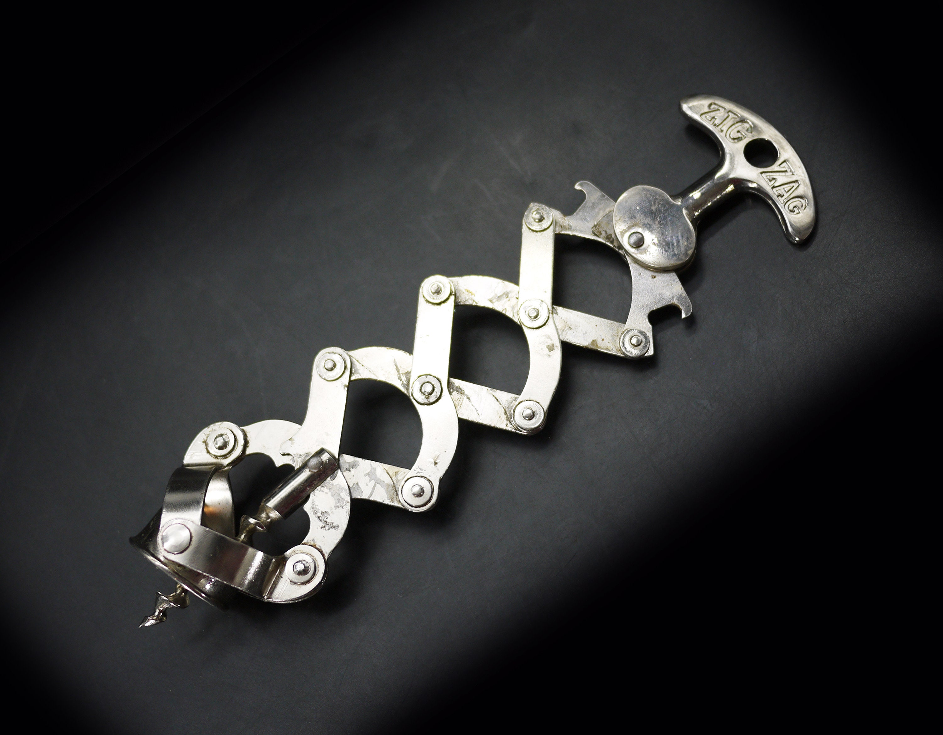 Vintage French ZIG ZAG Corkscrew