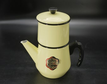 French Enamelware Coffee Biggin JAPY