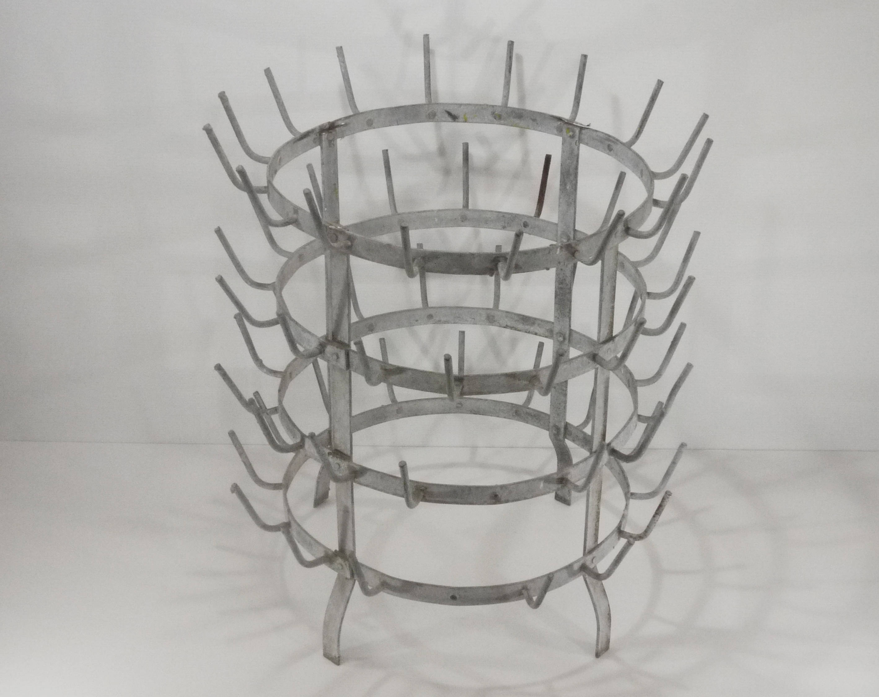 French Wine Bottle Drying Rack Medium Size Herisson