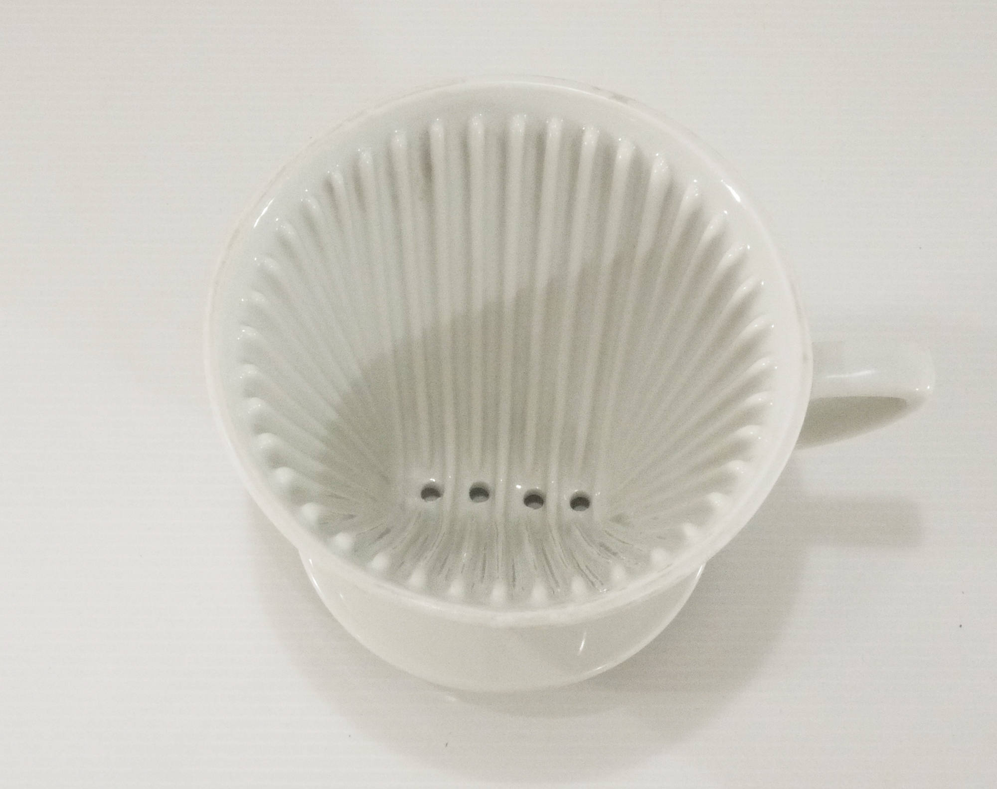 Vintage Melitta 102 Ceramic Coffee Cone Dripper, 16 Cups