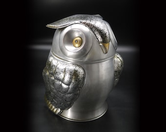 Vintage 1970s Owl Ice Bucket Made in Italy