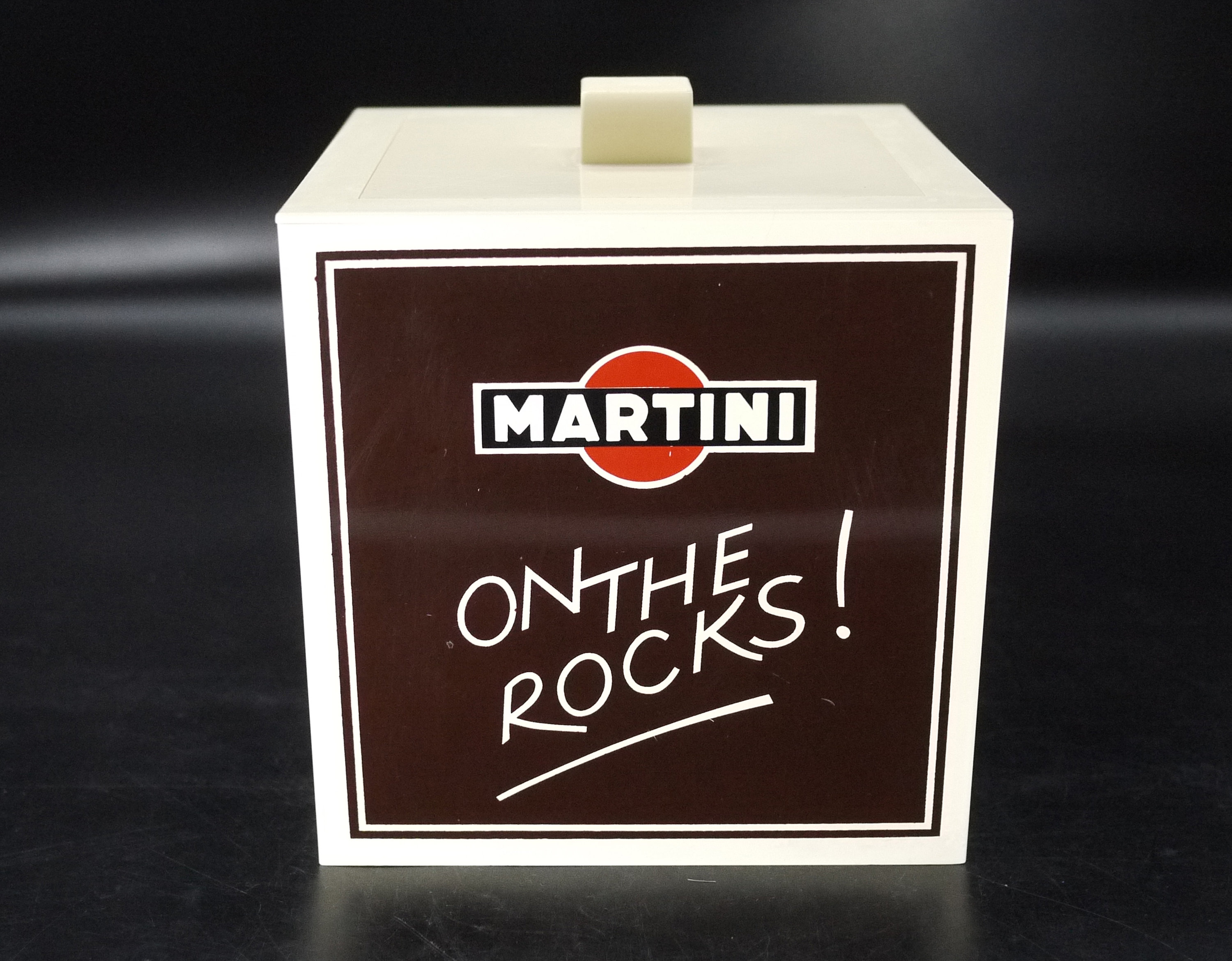 Vintage Martini Square Ice Bucket