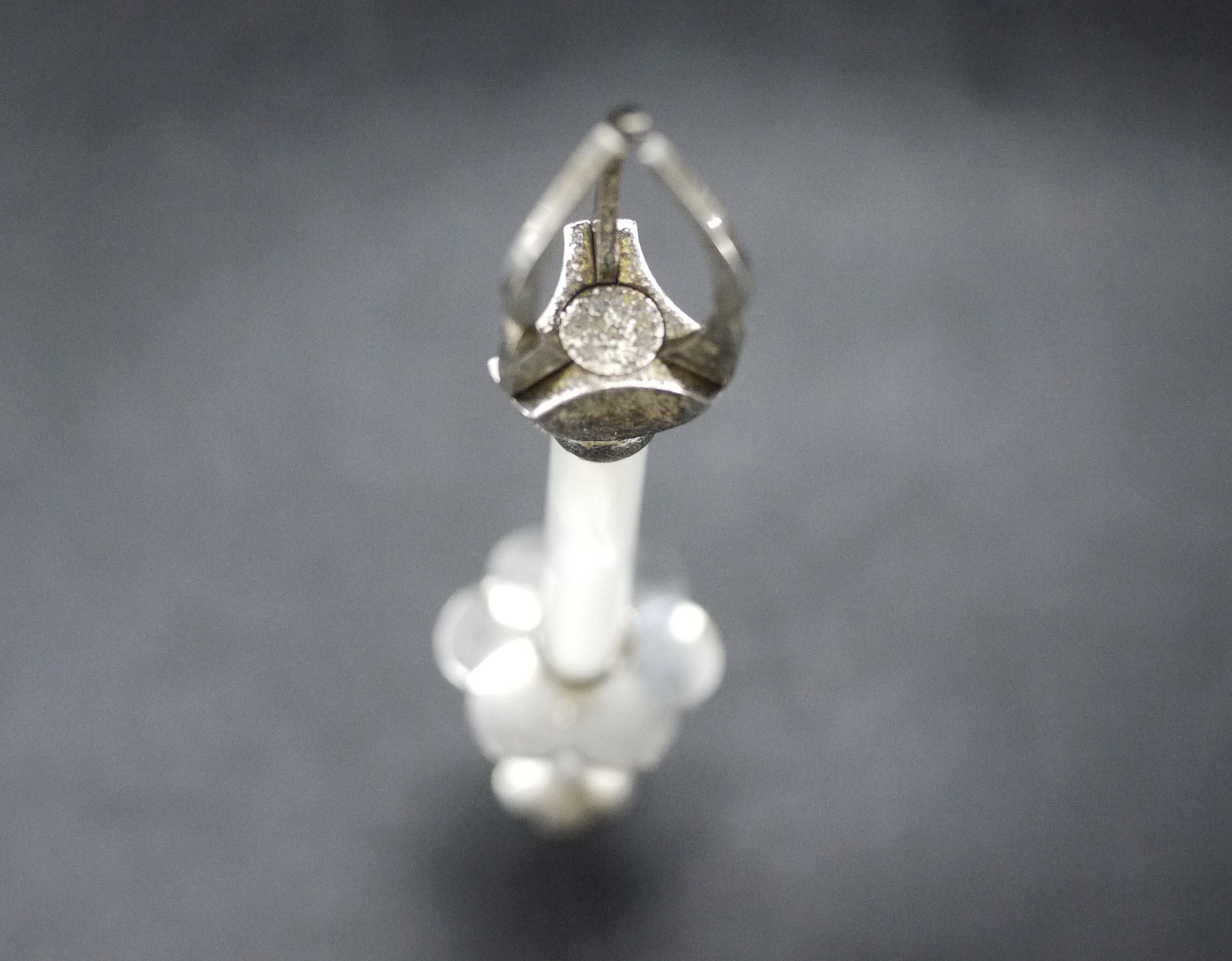 French Mechanical Sugar Tongs Le Crabe