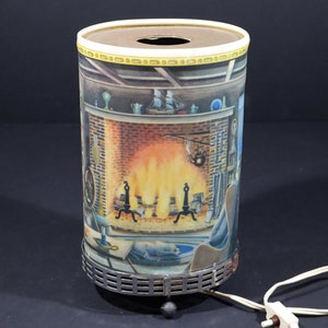 Vintage 1958 Econolite Hearth #773 Motion Lamp Made in USA
