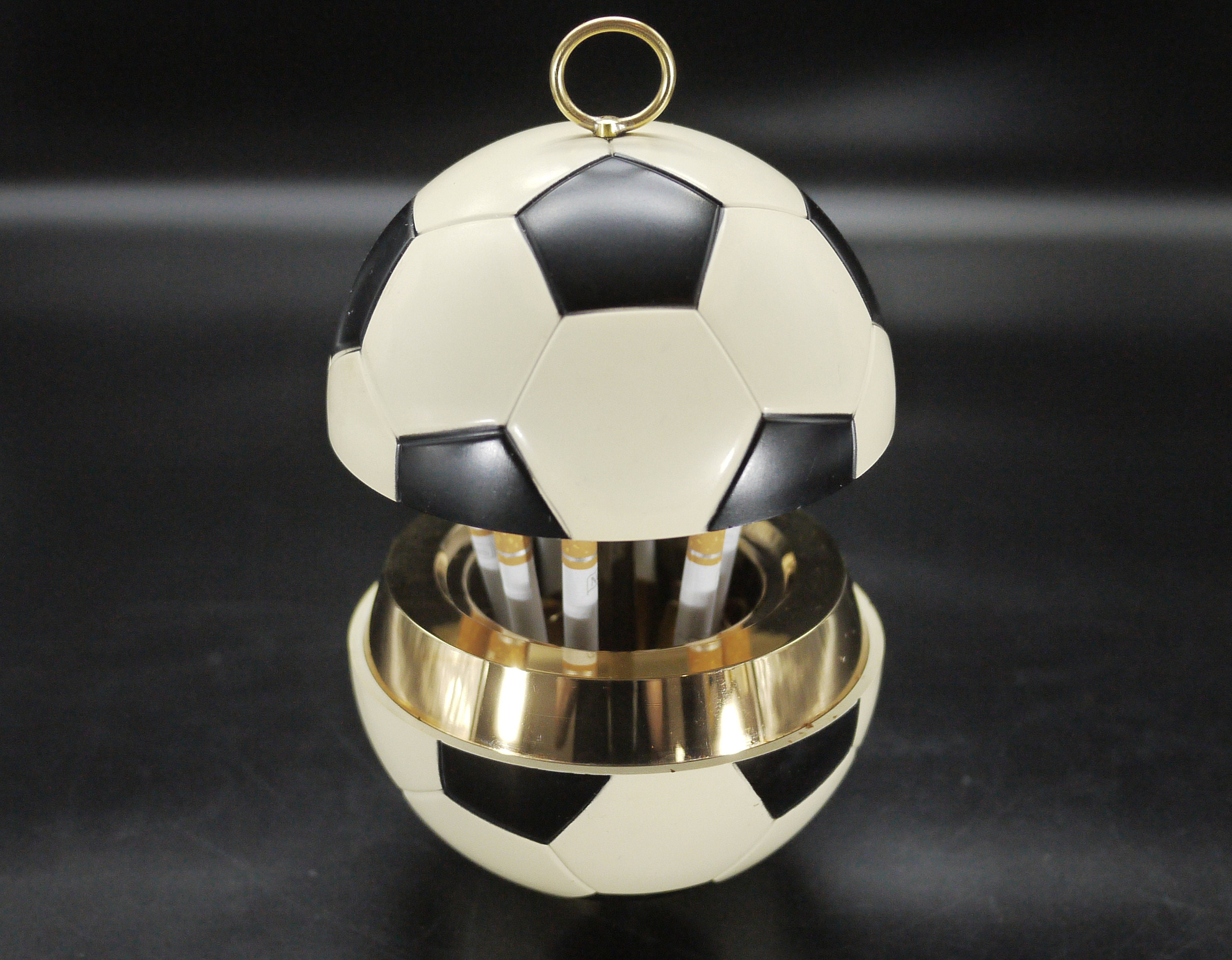 Vintage Soccer Ball Cigarette Holder