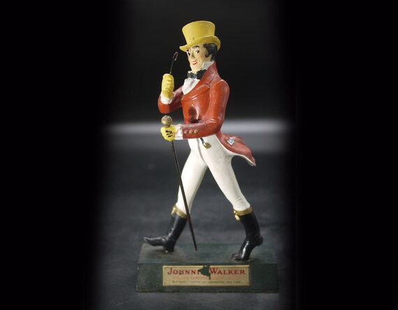 Johnnie Walker Scotch Whisky Advertising Plastic Figure