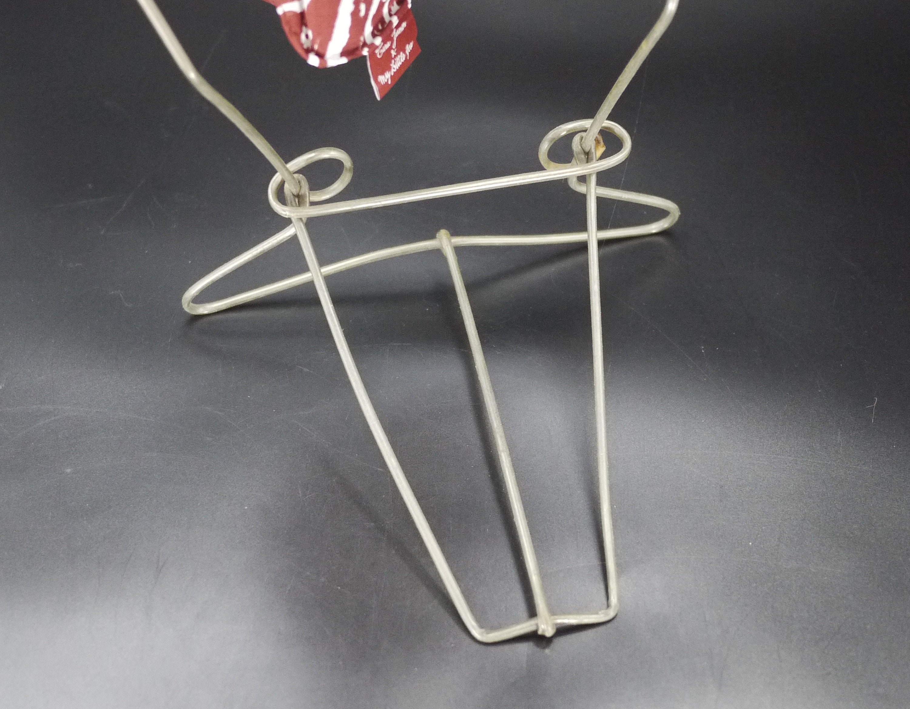 French Wire Metal Scarf Display Mannequin Dress Form