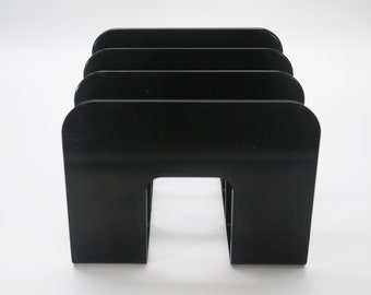 1970s Vinyl Rack by Sven-Eric Juhlin for Gustavsberg, Vintage Magazine Rack