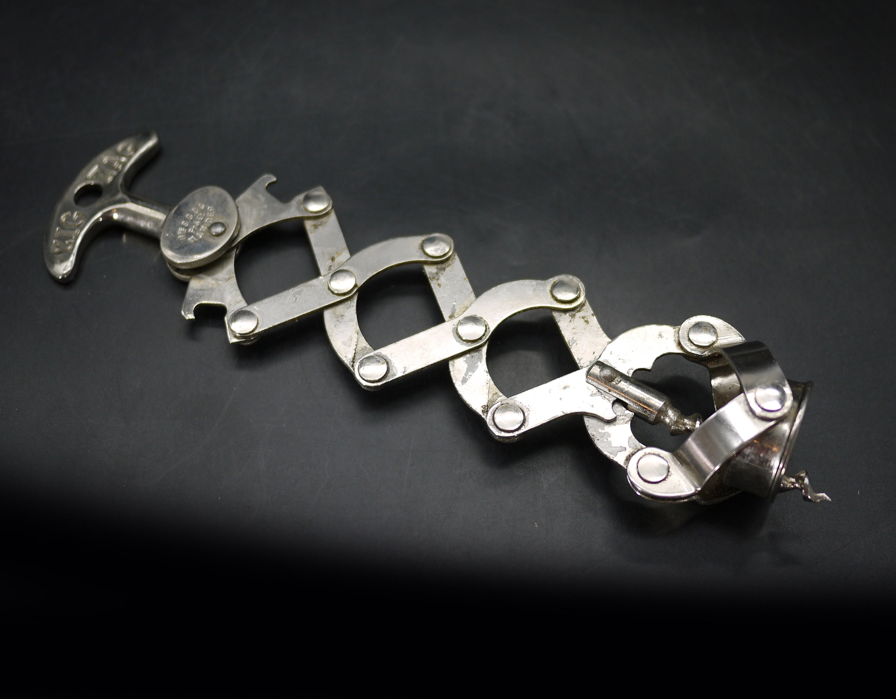 Vintage French ZIG ZAG Corkscrew