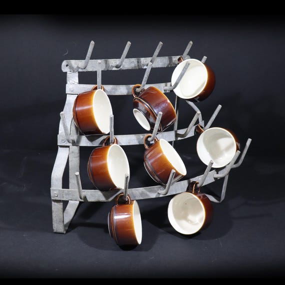 antique bottle rack 「HAND」 French Antique Bottle Drying Rack - Etsy