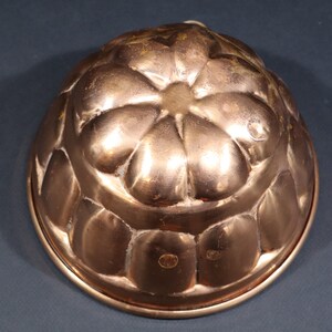 Antique French Copper Jelly Mold image 2