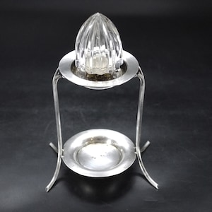 Antique Mappin & Webb Lemon Squeezer Silver Plated Barware