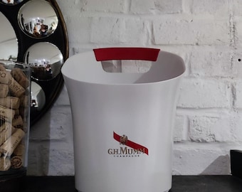 Vintage French Mumm Champagne Ice Bucket, Wine Cooler