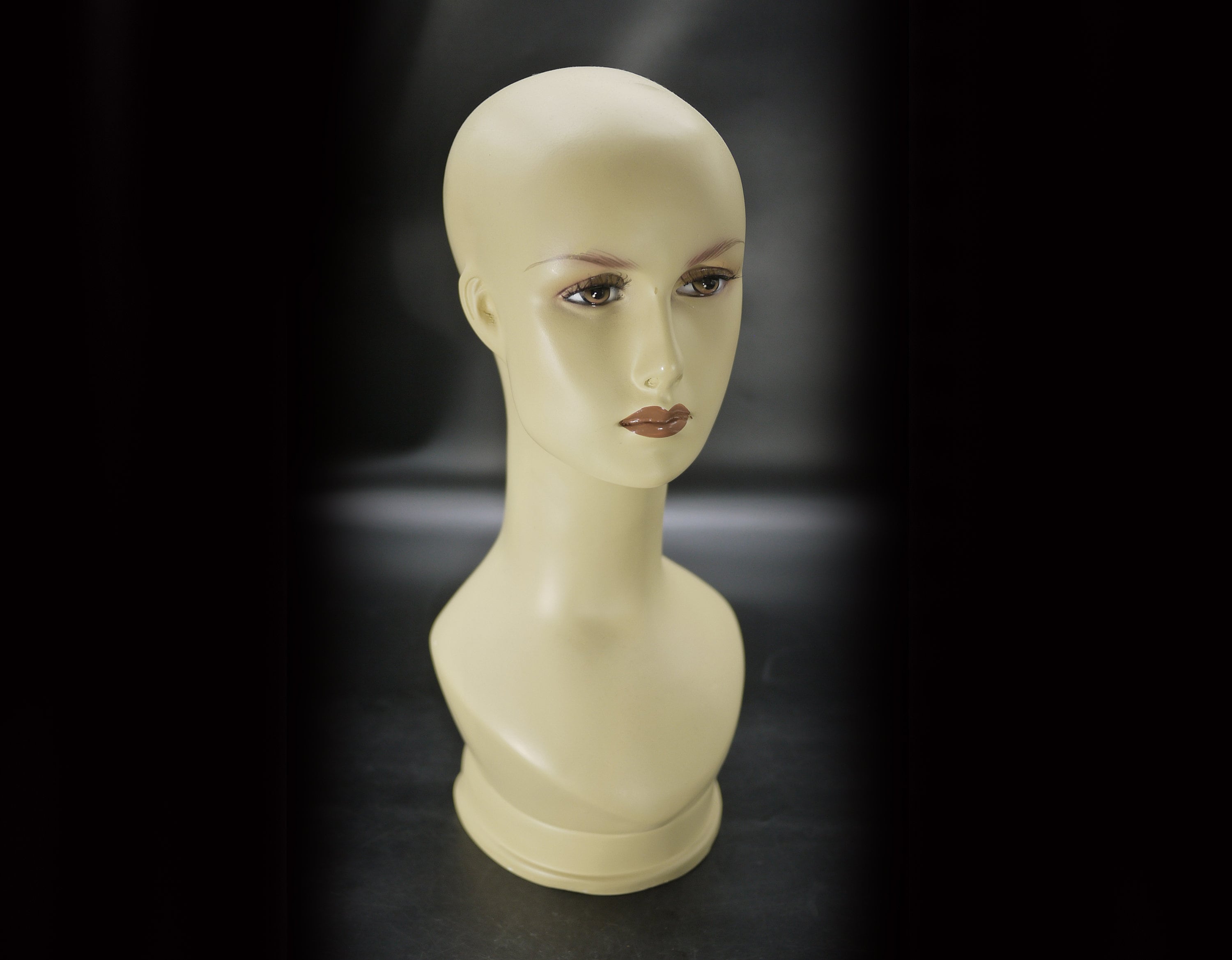 Vintage French Mannequin Head Bust Hat Stand Etsy