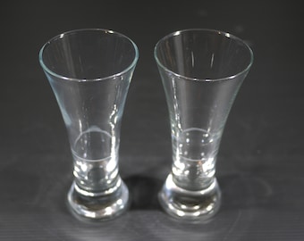 Mid Century Modern French Pastis Glasses set of 2