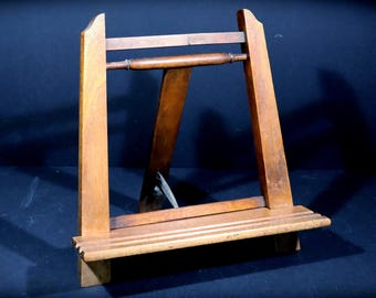 Antique Book Stand French Wood Lectern Book Rest Bible Holder Book Lovers Gift