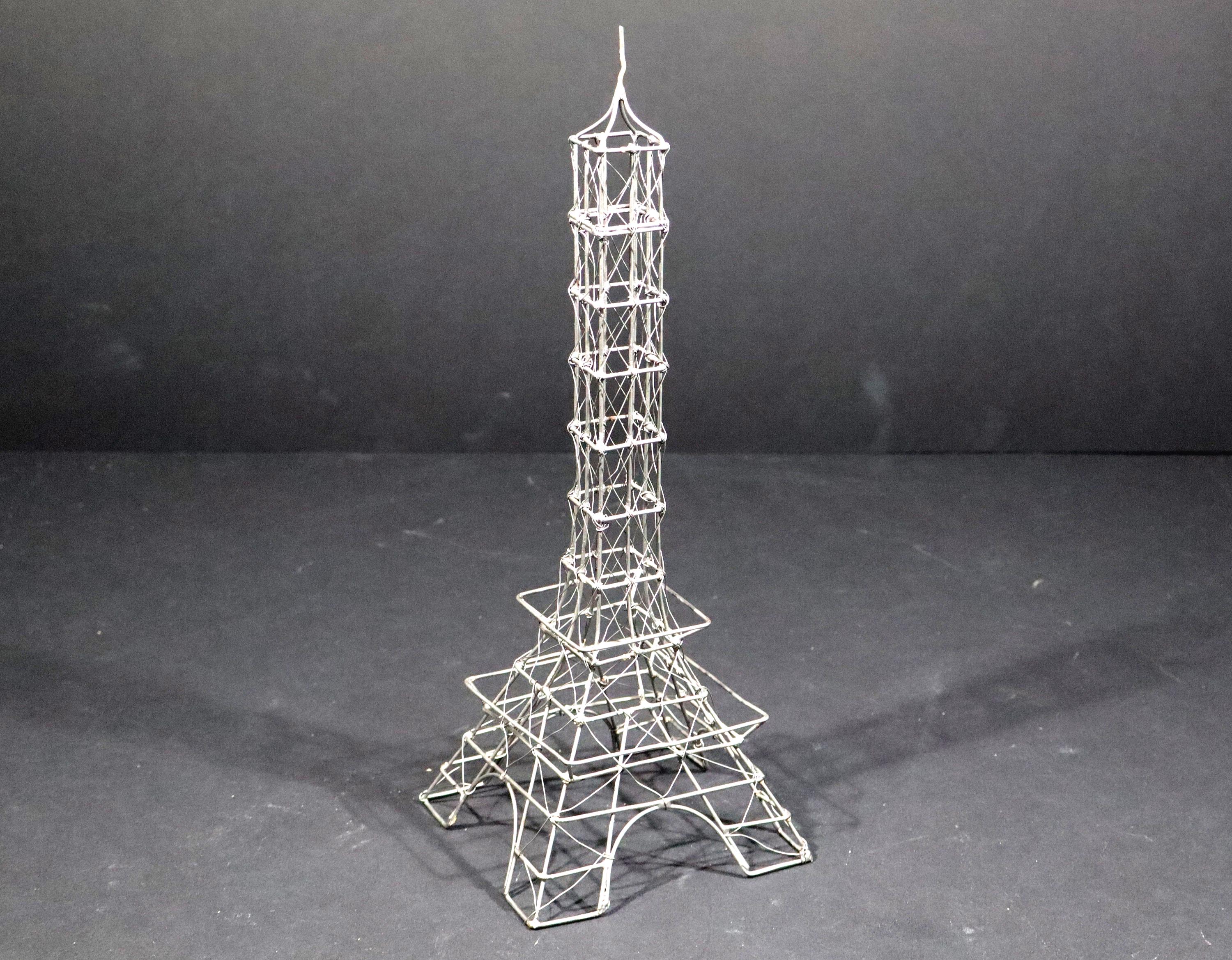 Wire sculpture eiffel tower - Etsy 日本