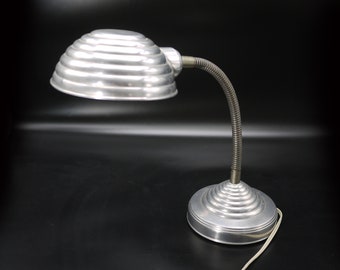 Mid Century Modern Aluminum Flexo Table Lamp