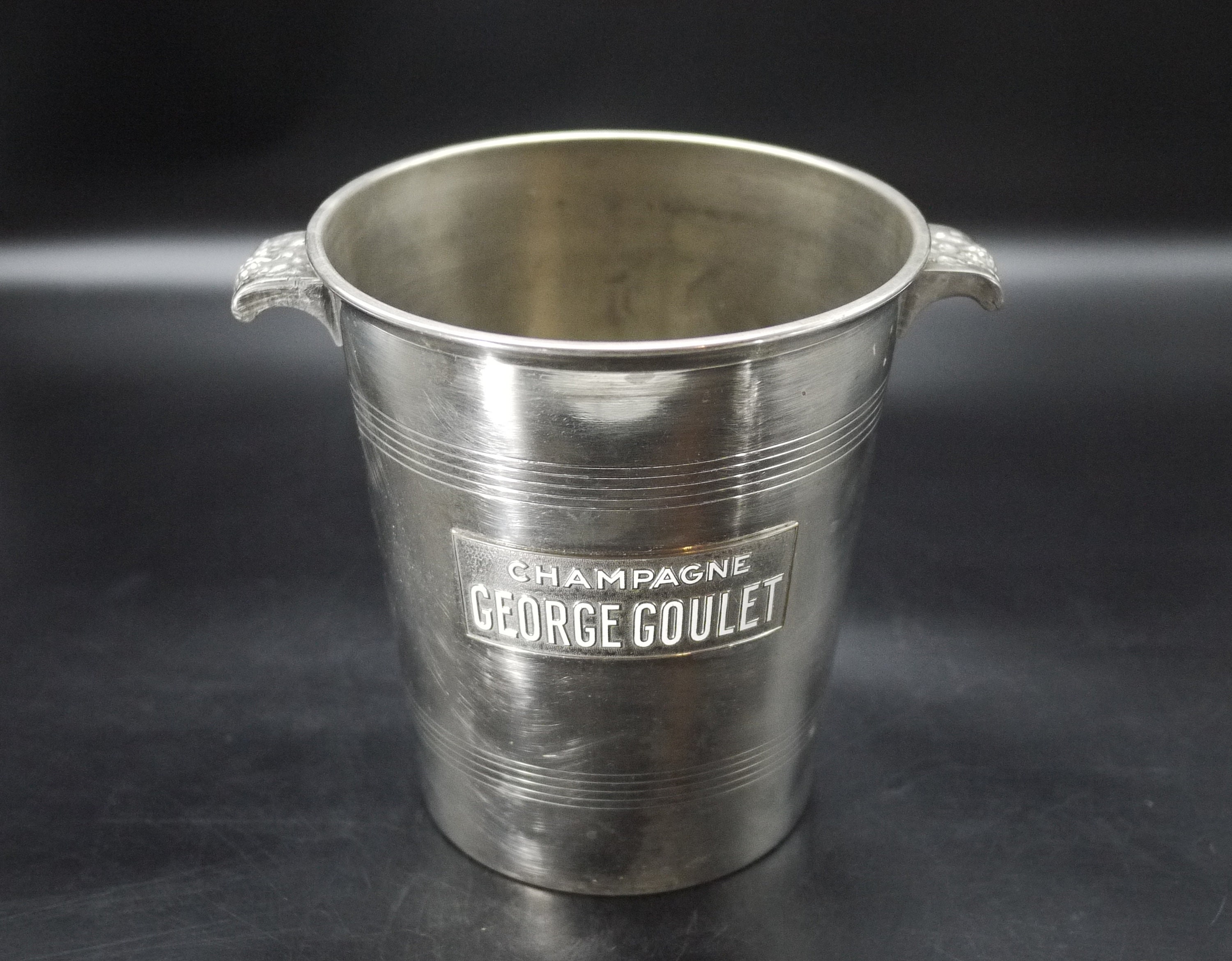 Vintage French Champagne Ice Bucket Goulet