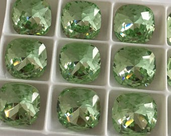 Set of 45 Swarovski cabochon crystals 4470 12mm