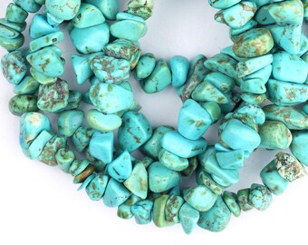 Turquoise Beads 6mm Beads Natural Jasper Beads Approx Semi-precious Beads African Turquoise Round Beads December Birthstone 65 Beads