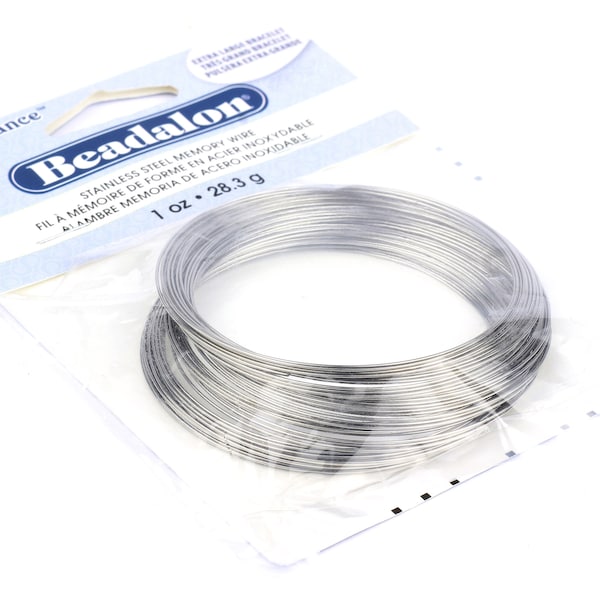 Memory Wire for Jewellery Making, Large BRACELET Memory Wire, Circular Wire, Ring Wire, Jewellery Wire, Stainless Steel, Tarnish Resistant