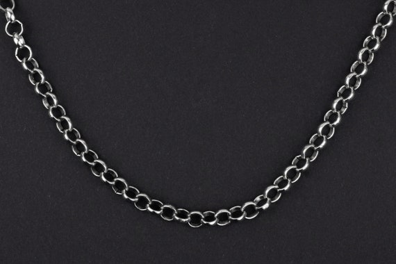 Plated shop silver chain