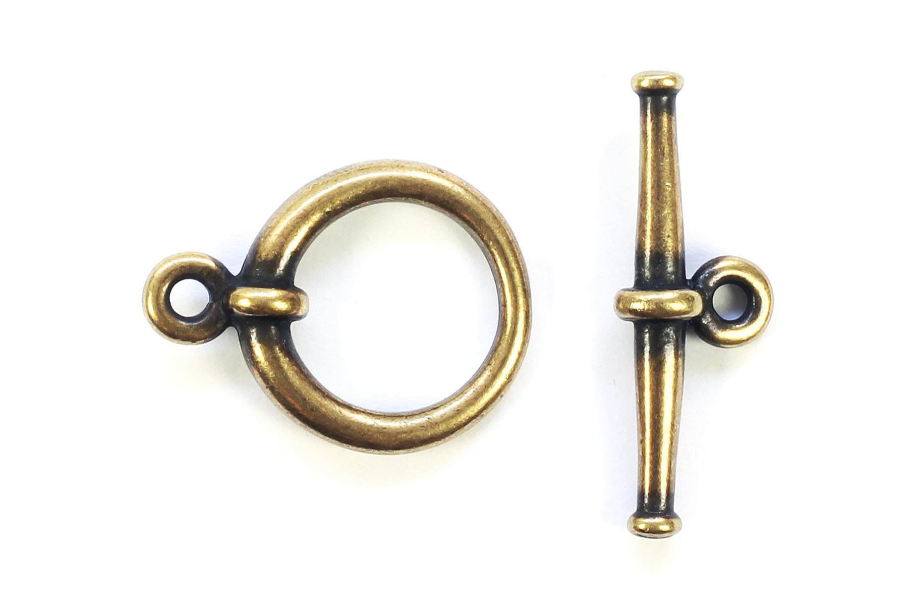 Brass toggle clasp deals