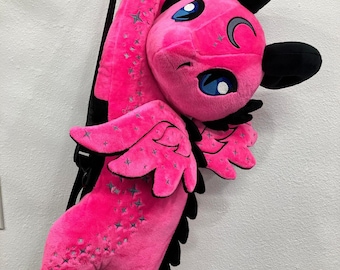 Build A Dragon Backpack,large Plush Dragon Backpack Minky With