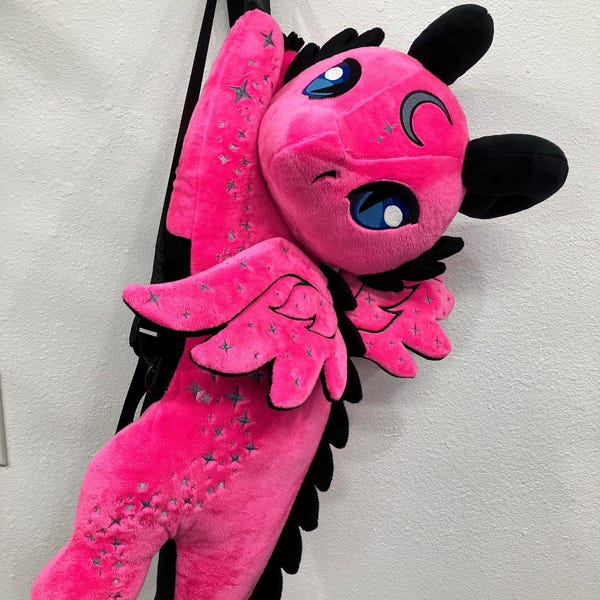 Build A Dragon Backpack,Large Plush Dragon Backpack - Minky With Custom Options