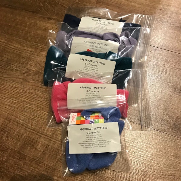 Mittens on a String Etsy UK