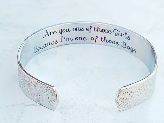 Engraved Color Block Medical ID Cuff Bracelet in Silver and Sky Blue