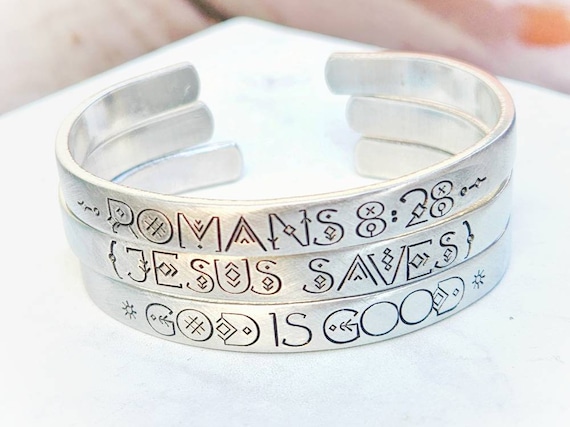 Scripture cuff best sale bracelets