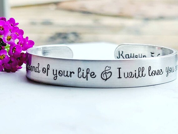 Loss of Baby Cuff Bracelet Pregnancy Loss Miscarriage Bracelet