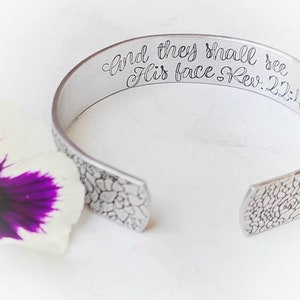 Hidden message succulent cuff, quote cuff, custom message, secret quote, personalized message, floral cuff bracelet, inside message