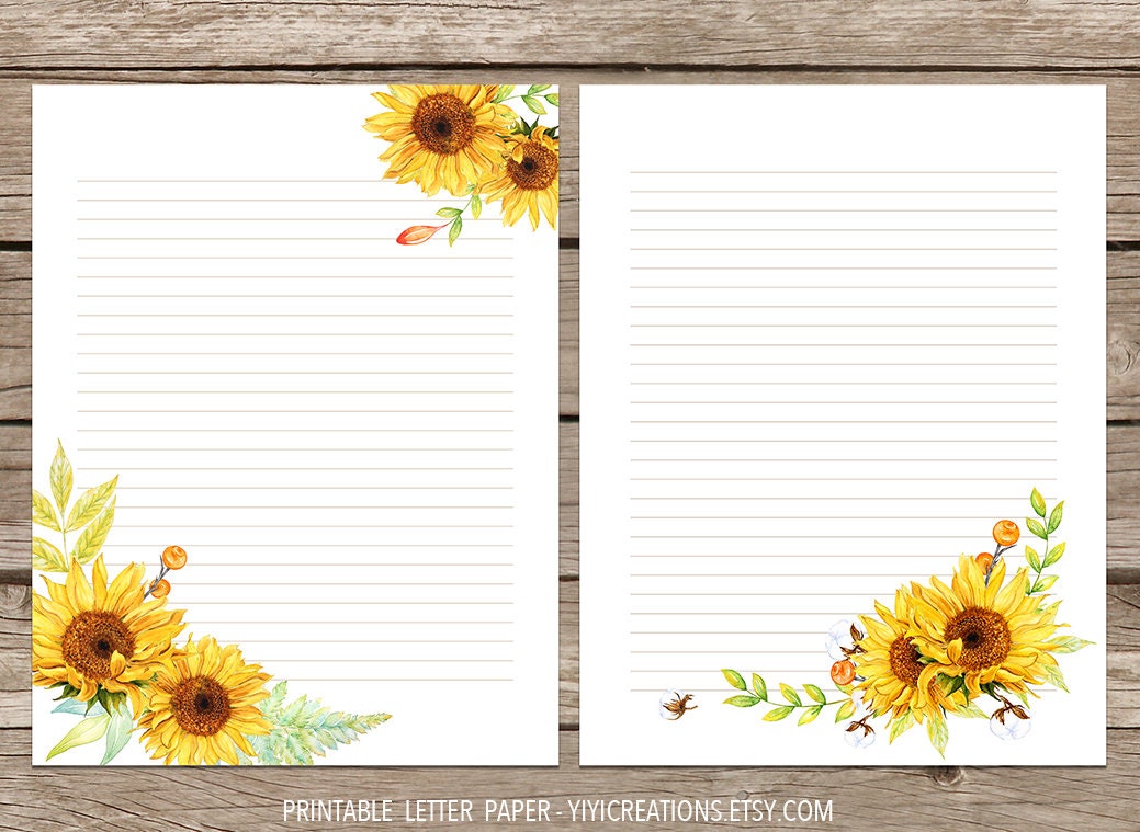 Sunflower Printable Letter Paper, Floral Magazine Webpage, Flower Immediate Obtain Stationery, Electronic Producing Sheet, Blank Letter Be aware 8.5 x 11 picture regarding Sunflower Printable titled Sunflower Printable Letter Paper, Floral Magazine Website page, Flower Instantaneous Down load Stationery, Electronic Crafting Sheet, Blank Letter Notice 8.5 x 11