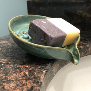 Ceramic Self-Draining Soap Dish