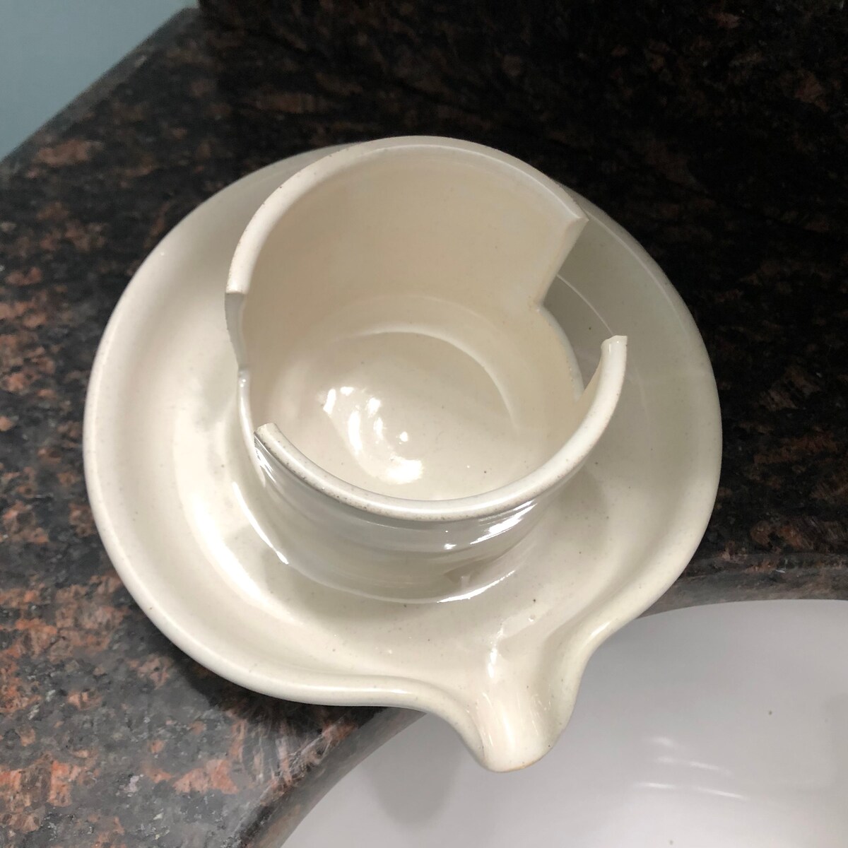 Self Draining Sponge Holder pearl White - Etsy