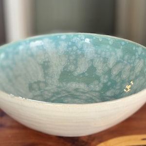 Large Serving Bowl - crystalline blue
