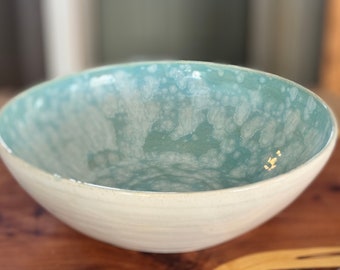 Large Serving Bowl - crystalline blue