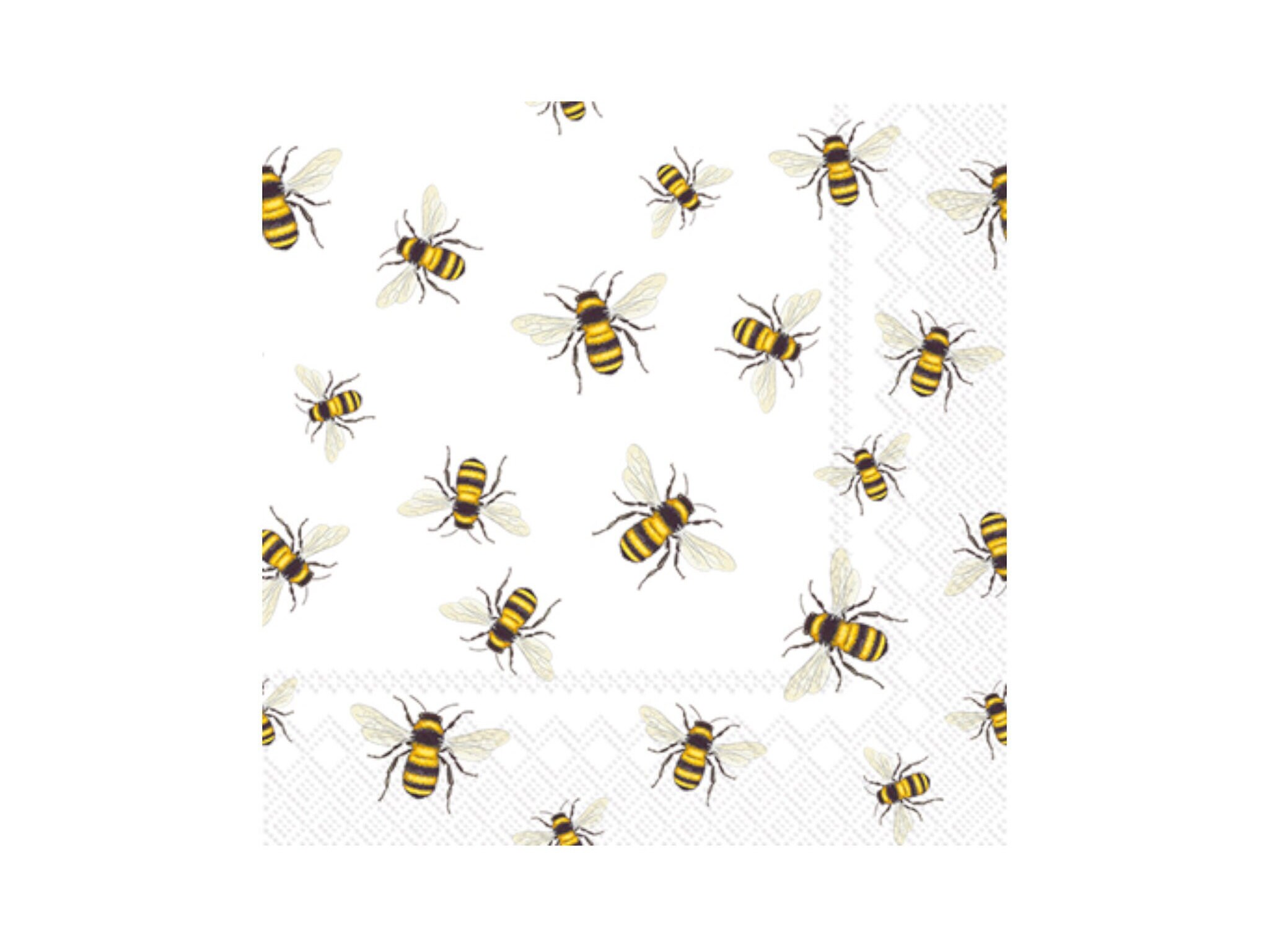 Bee Cocktail Napkins 20ct Bee Napkins Bee Party Decor Bee 1st Birthday Party Bee Baby Shower Bride to Bee Shower Bee Gender