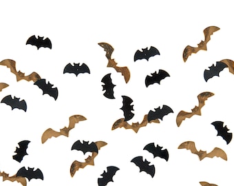 Bat Confetti, Halloween Confetti, Bat Decorations, Bat Party Decor, Table Confetti, Halloween Table Decor