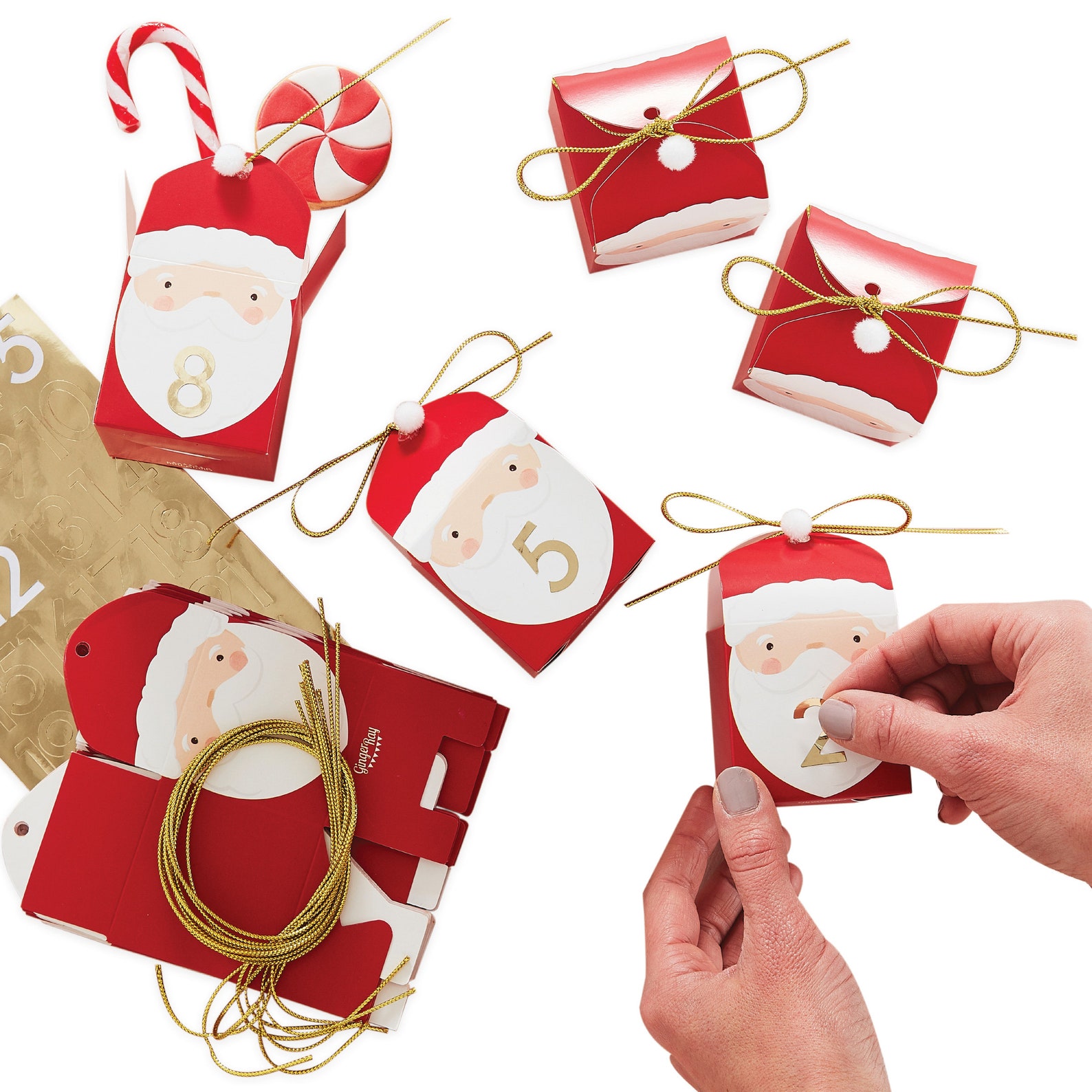 Santa Napkins Santa Shaped Christmas Napkins Santa Table | Etsy