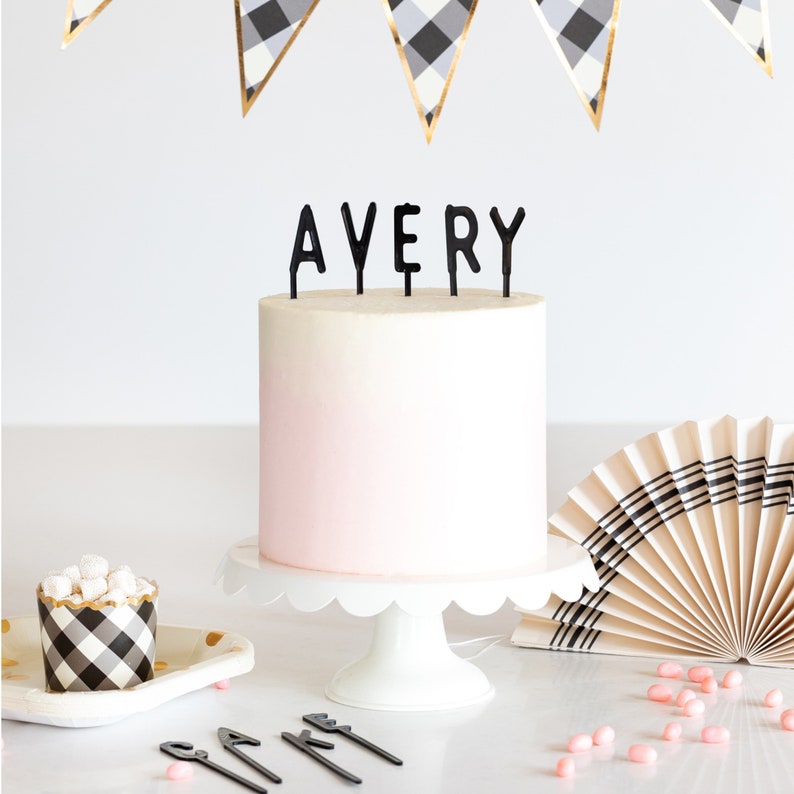 Black and White Buffalo Check Plates Fall Party Plates Etsy