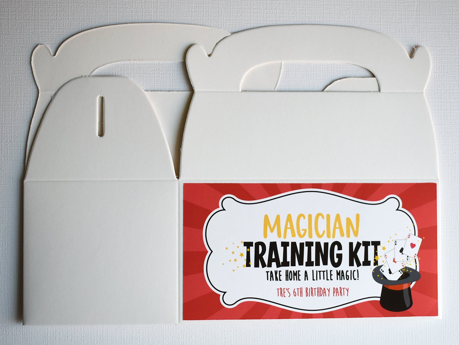 Magic Party Favor Magic Birthday Party Favor Boxes Favor Box Etsy