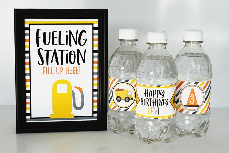 Construction Party Signs Construction Decorations Printable - Etsy