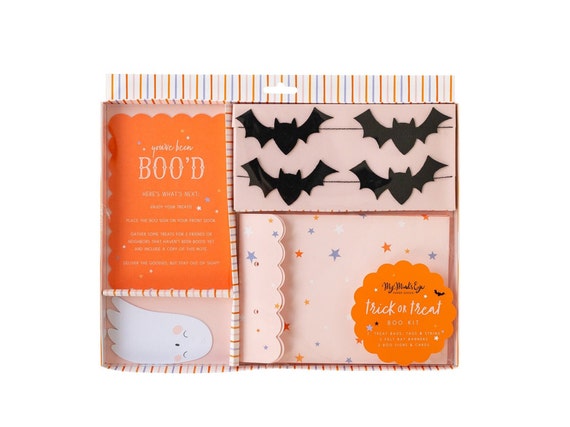 You've Been Booed Kit, Halloween Boo Basket Supplies, Halloween Basket Tags, Boo Basket Filler, Spooky Cute Halloween Il_570xn