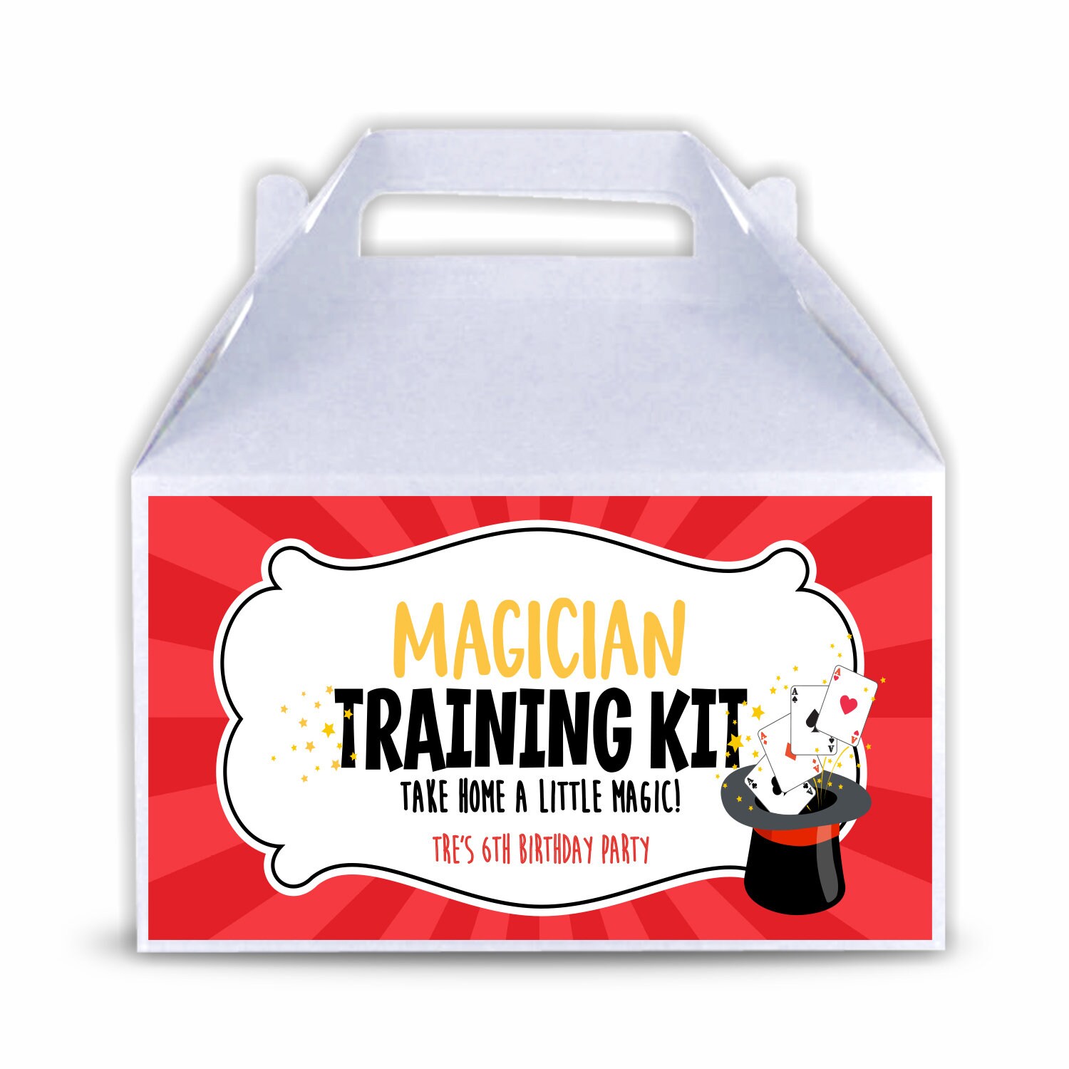 Magic Party Favor Magic Birthday Party Favor Boxes Favor Box Etsy