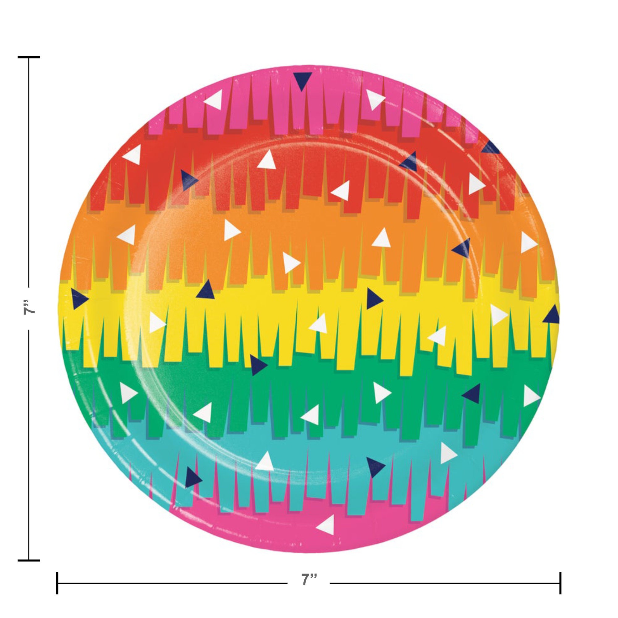 Fiesta Plates Dessert Party Plates Fiesta Tableware Fiesta Etsy