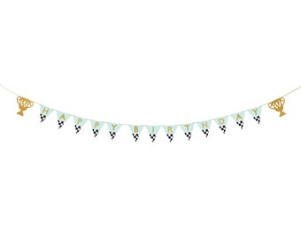 Race Car Happy Birthday Banner 9ft, Race Car Banner, Race Car Party Decor,  Racing Theme, Fast One Birthday, Two Fast Party, Made Four Speed